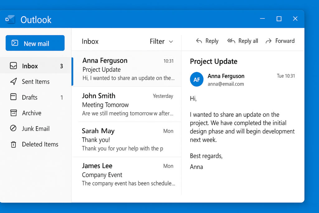 Outlook Not Receiving Emails